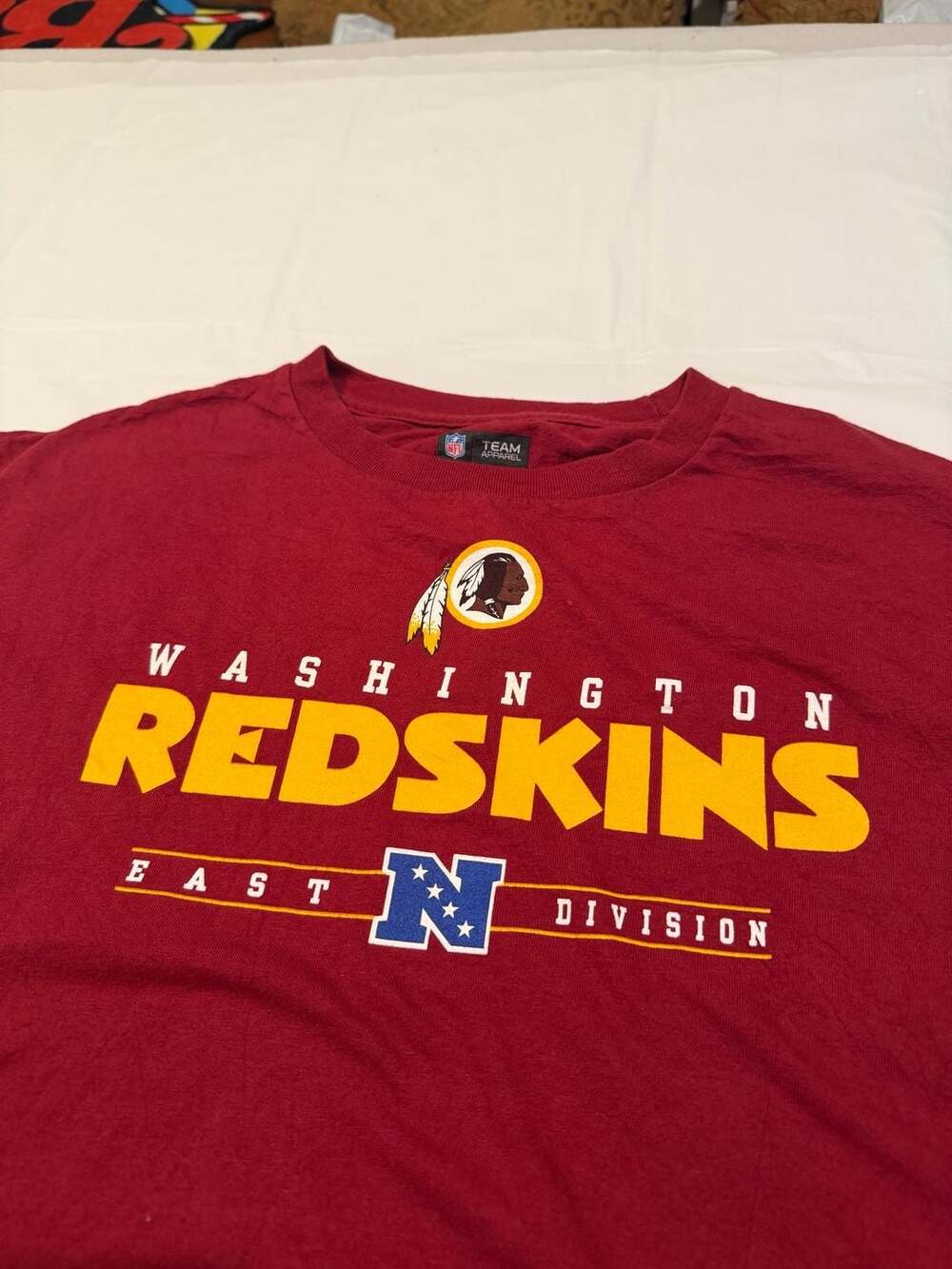 Washington Redskins football NFL apparel size large